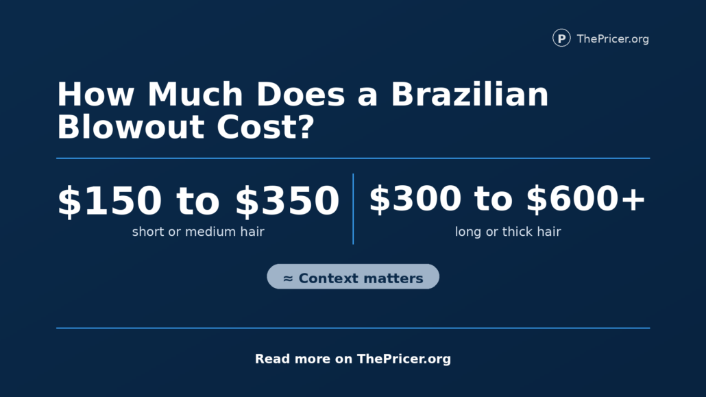 Brazilian Blowout Cost