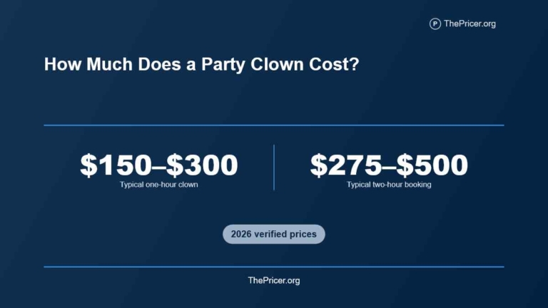 Party Clown Cost