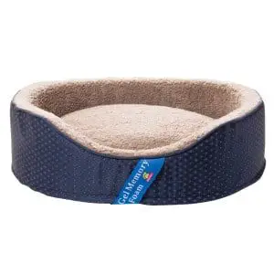 Top paw gel memory foam lounger