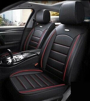 Red Eco-Leather seat Covers