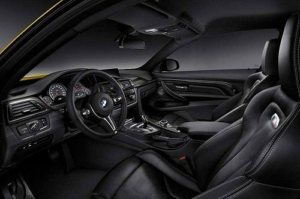 The interior of the new bmw m4 coupe