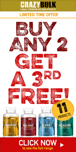Great offer for crazybulk, buy two, get one for free.get 