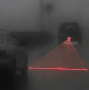 Laser Car Fog Light In Traffic