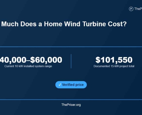 This is the price of a home windmill
