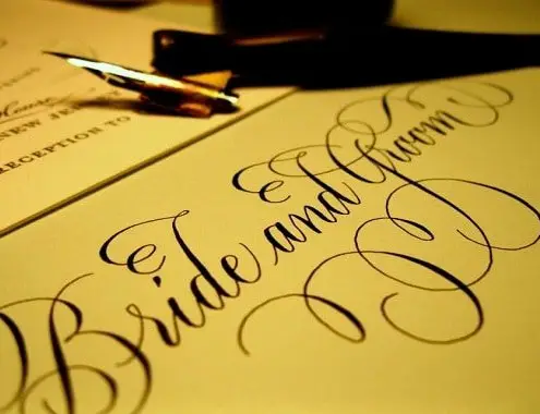 Wedding Calligraphy Cost