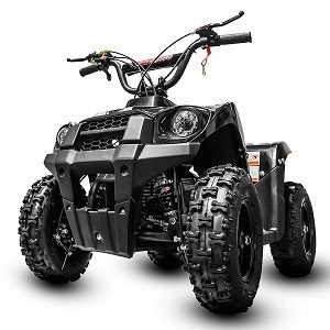 black four wheeler