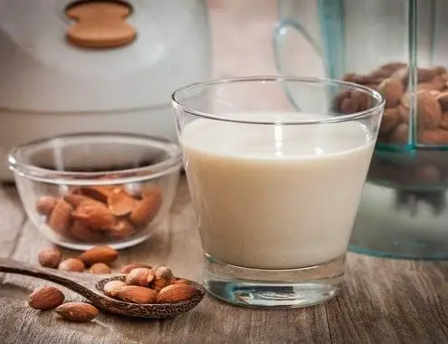 almond milk cost