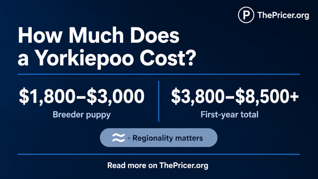 Yorkie Poo Cost
