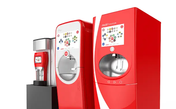 Coca Cola Freestyle Machine