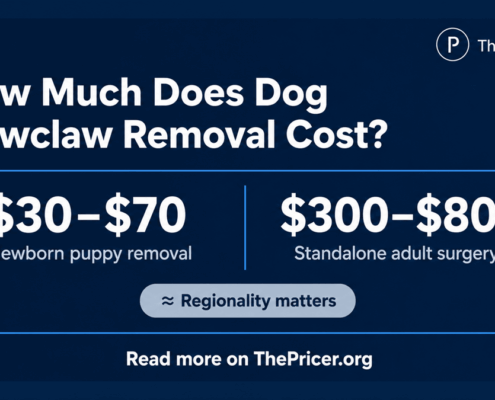 Dog Dewclaw Removal Cost