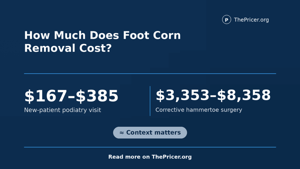Foot Corn Surgery Cost