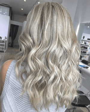 Ash Blonde Highlights