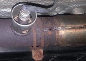 Hard to Spot Exhaust Leak