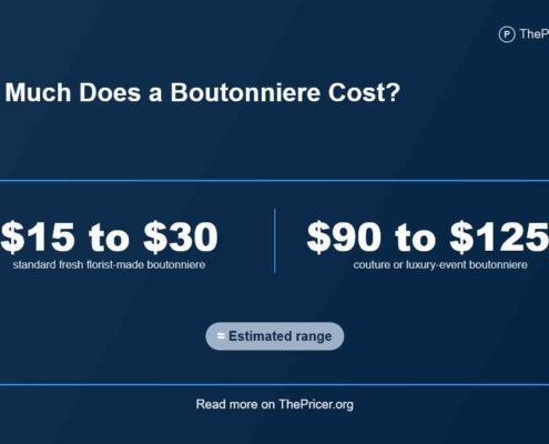Boutonniere Cost