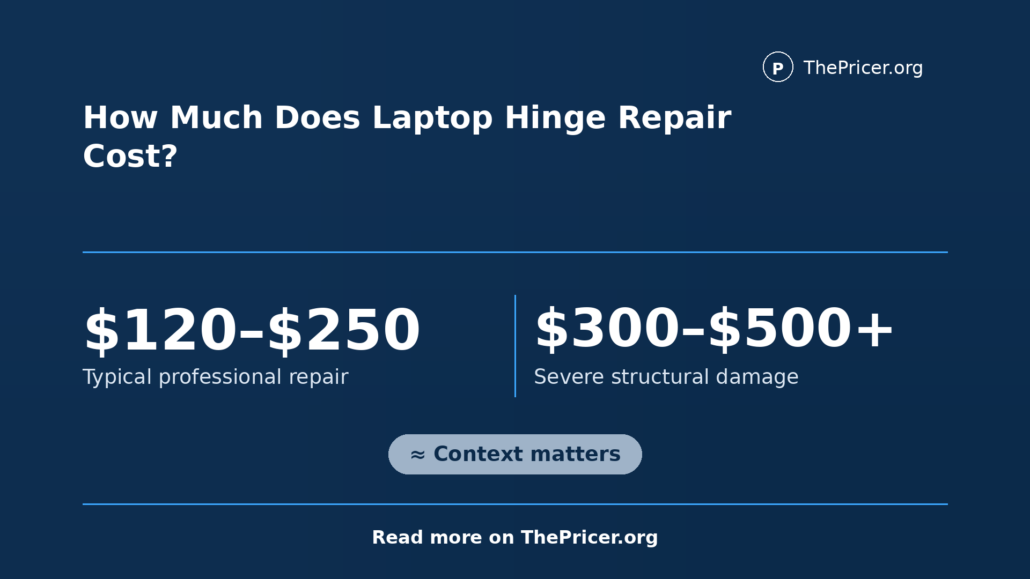 Laptop Hinge Repair Cost
