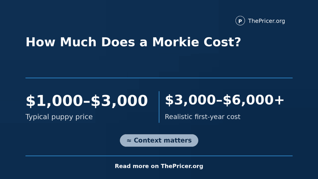 The Cost of a Morkie