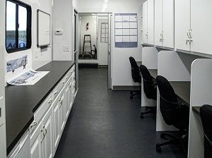 Office Trailer Inside