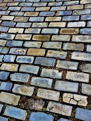 Aged Brick Walkway