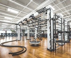 Inside of a Gym Lifetime