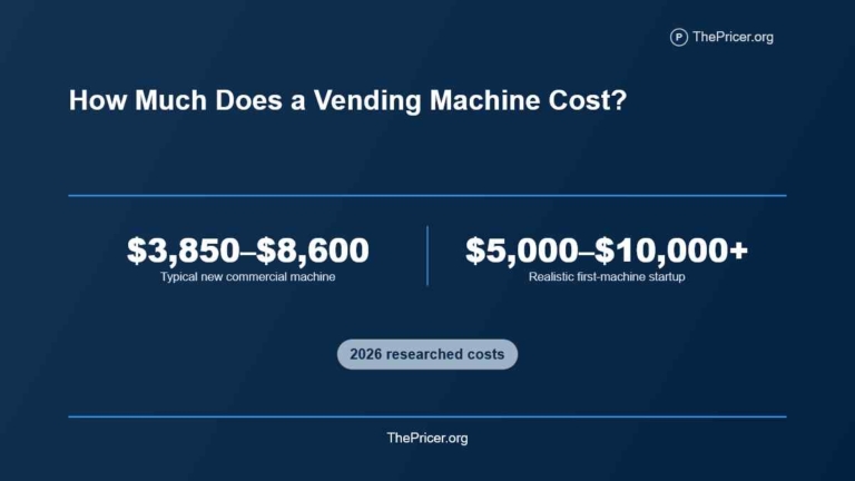 Vending Machine Cost