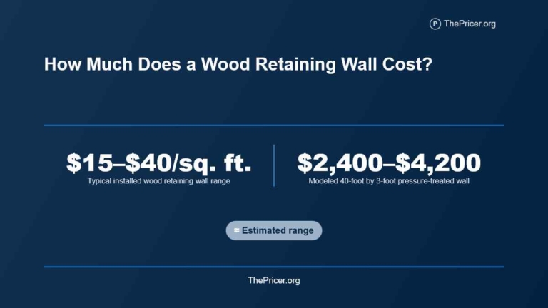 Wood Retaining Wall Cost