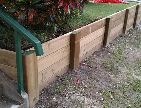 Wood Retaining Wall Cost