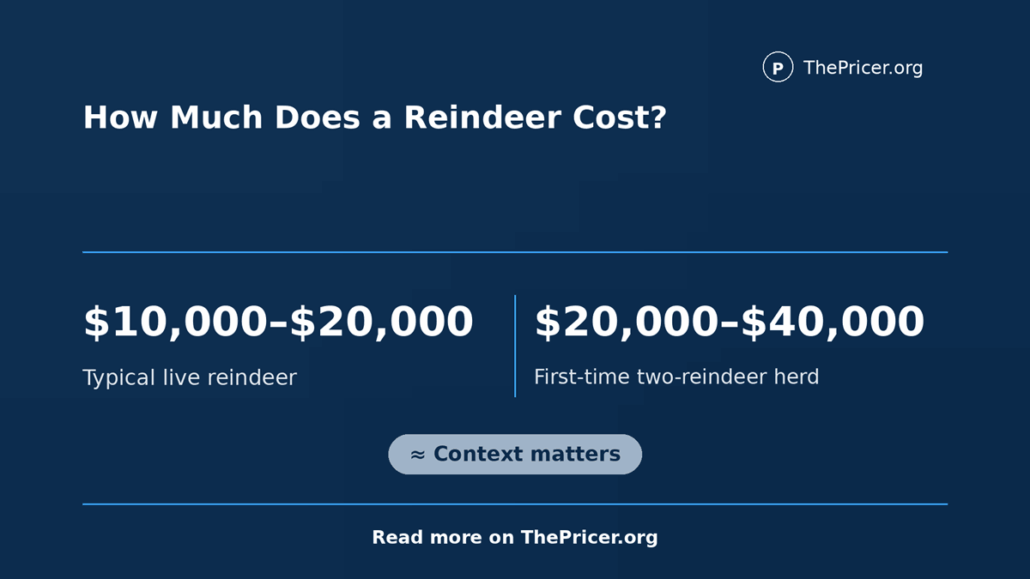 Reideer Cost