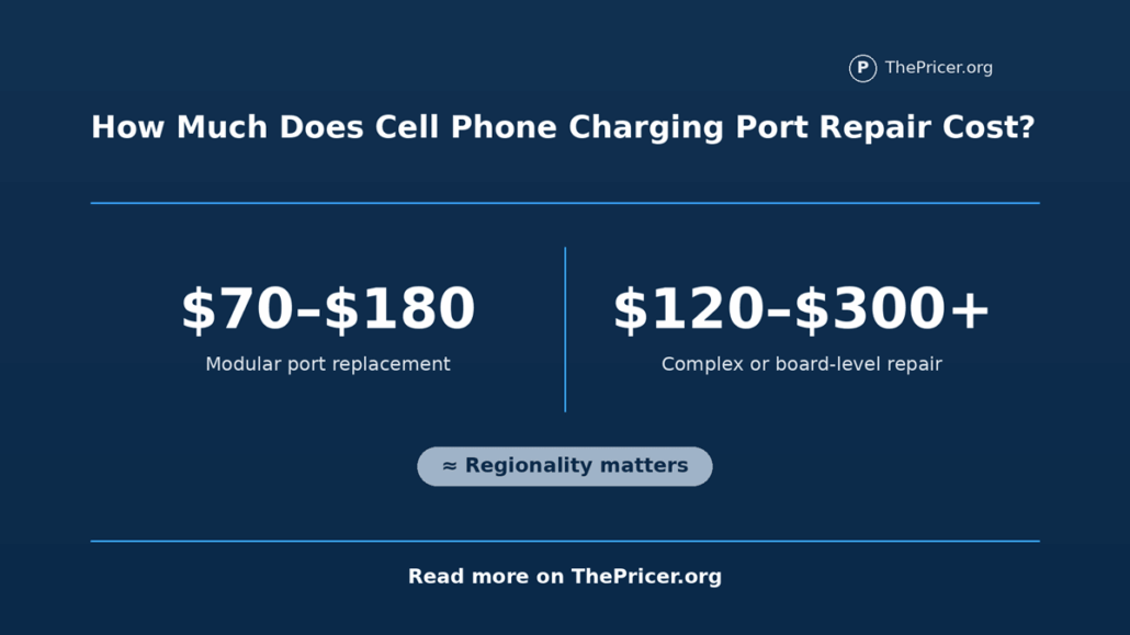 Phone Charging Port Repair Cost