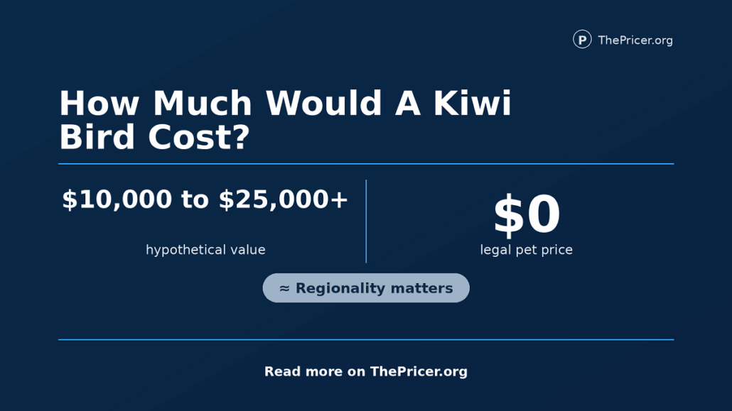 Kiwi Bird Cost
