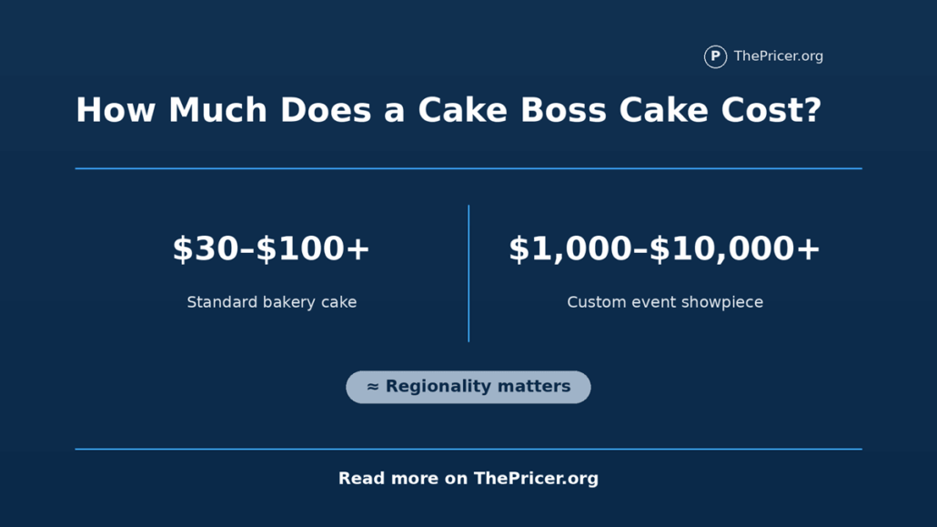 Cake Boss Cake Cost