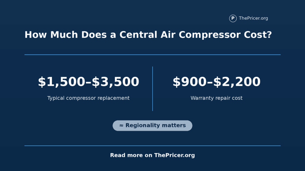 Air Conditioner Compressor Replacement Cost