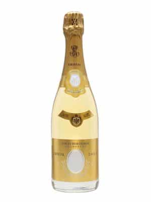 Cristal Champagne bottle