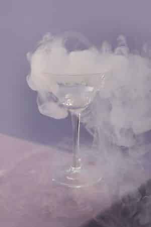 Dry Ice in a Glass