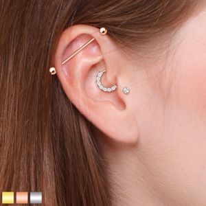 Helix or cartilage piercing