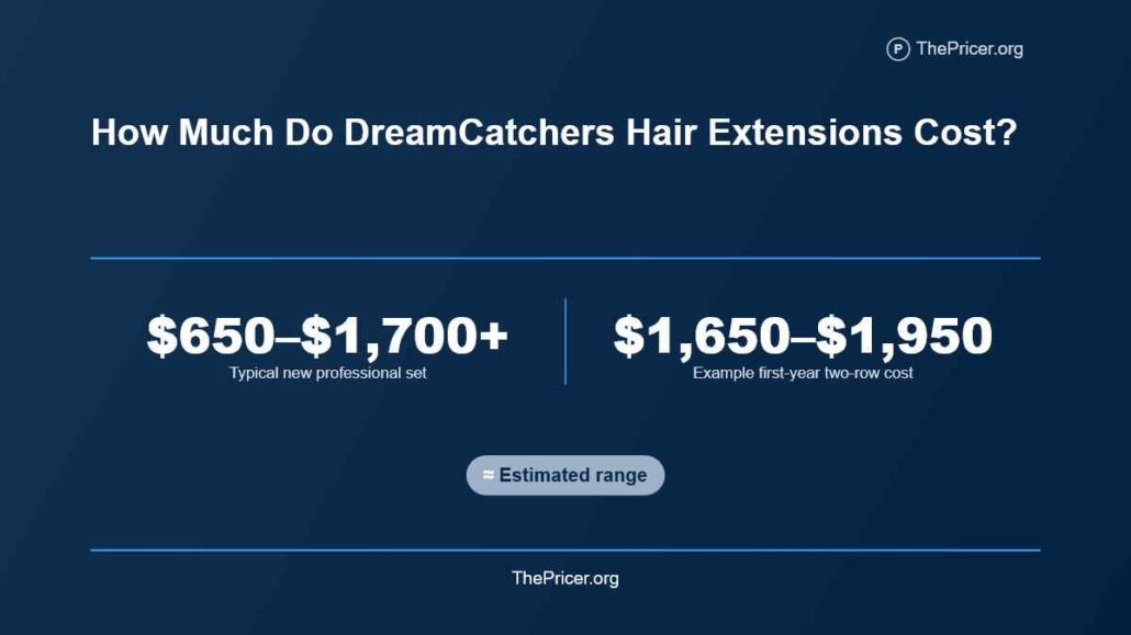 Dream Catcher Hair Extension Cost