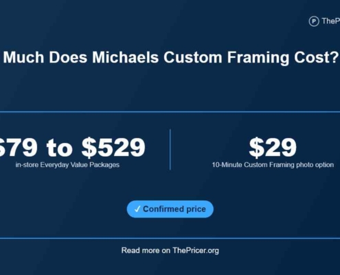 Michaels Framing Cost