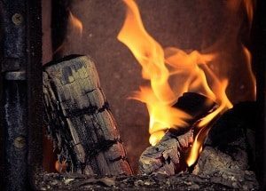 Wood Stove Fire