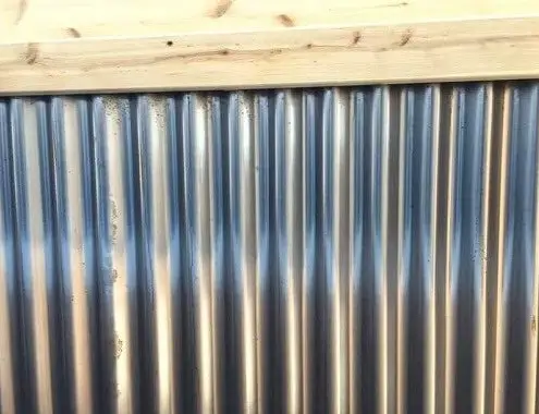Corrugated Metal Fence Cost