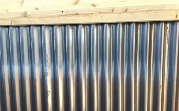 Corrugated Metal Fence Cost