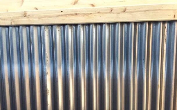 Corrugated Metal Fence Cost In 2022, Corrugated Steel Panels For Fencing