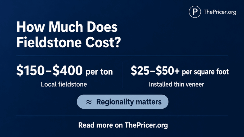 How Much Does Fieldstone Cost?