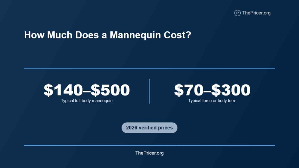 Mannequin Cost