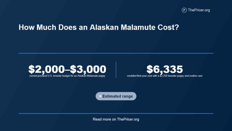 Alaskan Malamute Cost
