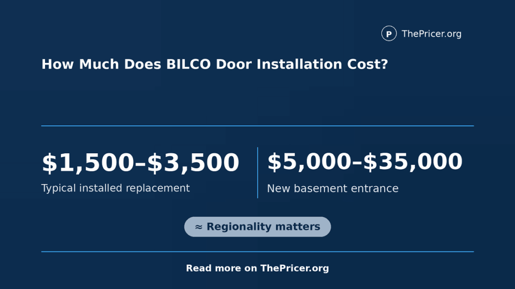 Bilco Door Cost