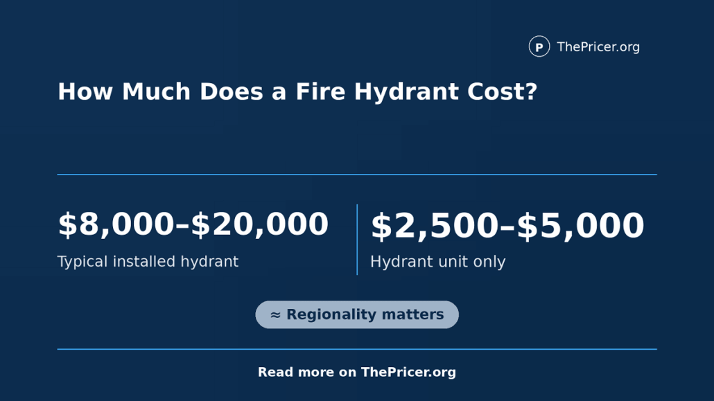 Fire Hydrant Cost
