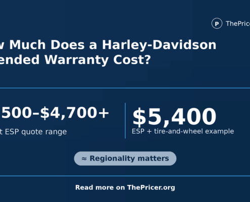 Harley Davidson Extended Warranty Cost
