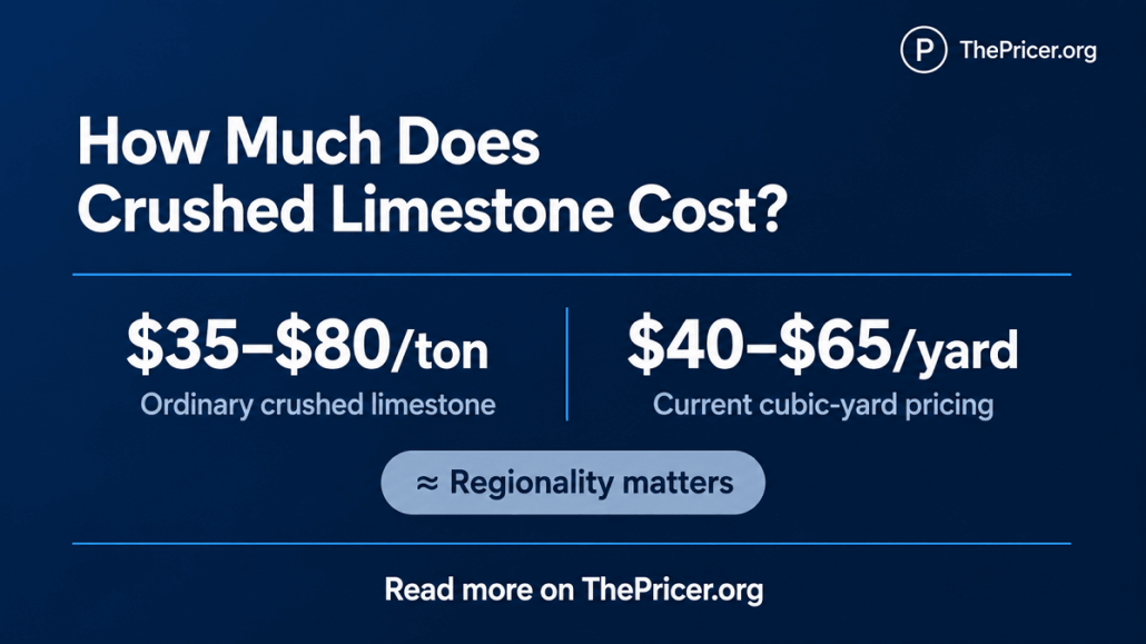 Crushed Limestone Cost