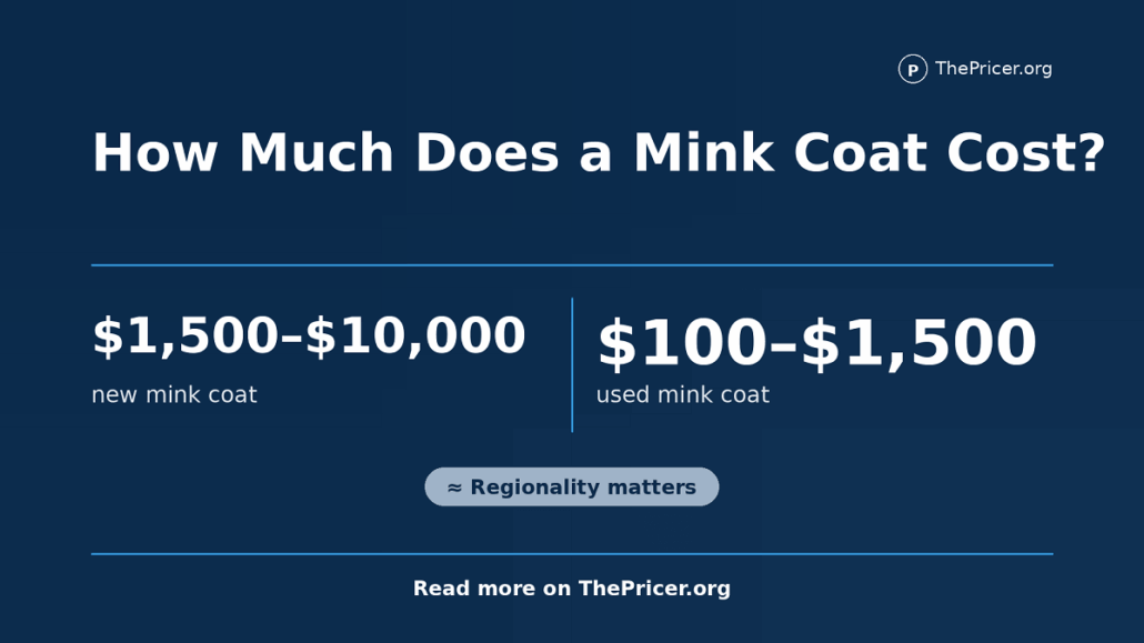 Mink Fur Coat Cost