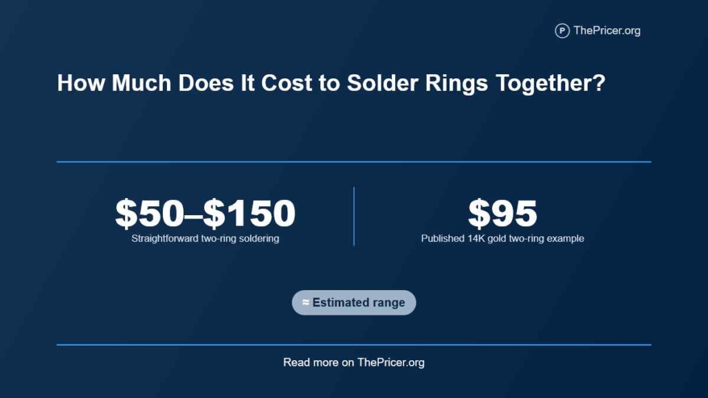 Cost of Soldering Rings