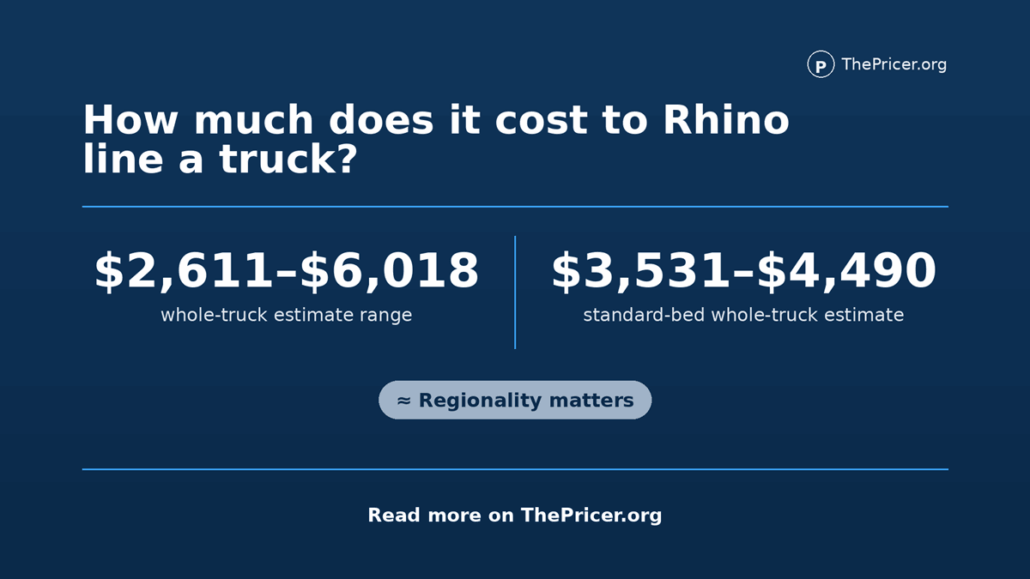 Rhino Lined Truck